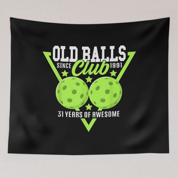 Item preview, 31st Birthday I Old Balls Club I Pickleball Balls  designed and sold by brita797.