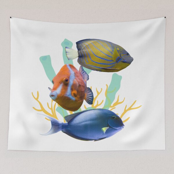 Item preview, Colorful Marine Fish, Nice design for Marine Fish Keeper designed and sold by Abstractdiva.