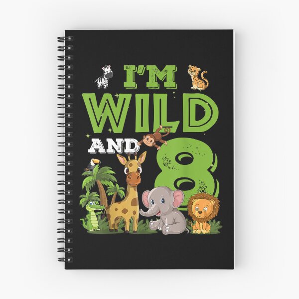 Item preview, I'm Wild And Eight 8 Birthday 8 Year Old Birthday  designed and sold by amyadt77.