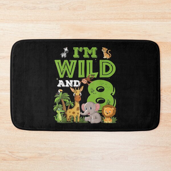 Item preview, I'm Wild And Eight 8 Birthday 8 Year Old Birthday  designed and sold by amyadt77.