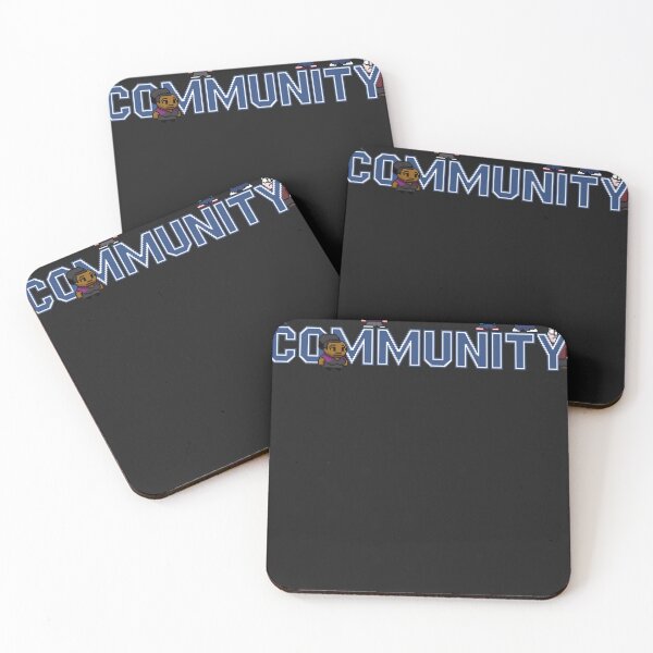 Item preview, Community Logo with Characters Essential T-Shirt designed and sold by MulhollandJoine.