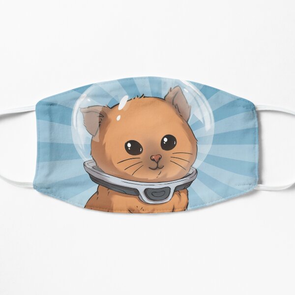 Keep Calm Kitty Flat Mask