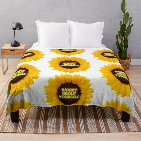 Item preview, Sunflower Worry About Yourself designed and sold by toadsforall.
