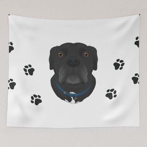 Item preview, Black Lab Moose Dog designed and sold by jastinamor.