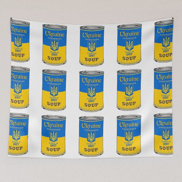 Item preview, UKRAINE SOUP Grit by Bruce Ashman Baker designed and sold by Bruce ALMIGHTY Baker.