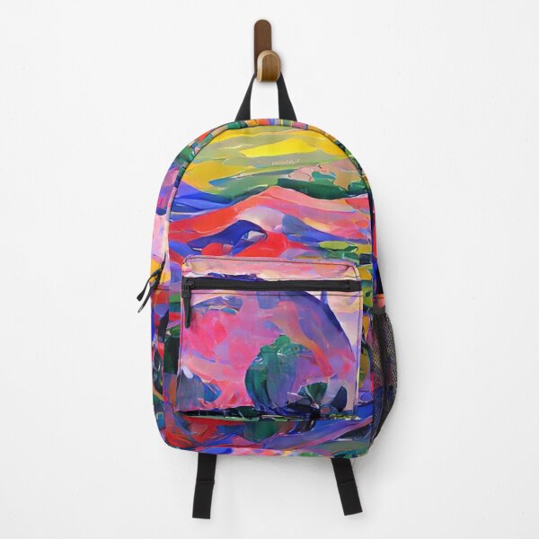 Item preview, Modern Abstract Art Landscape Painting -Fauvist designed and sold by CattlettArt.
