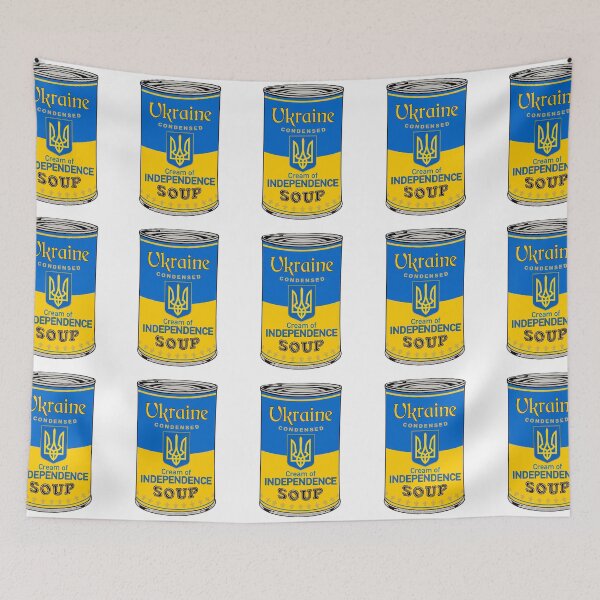 Item preview, UKRAINE SOUP Independence by Bruce Ashman Baker designed and sold by Bruce ALMIGHTY Baker.
