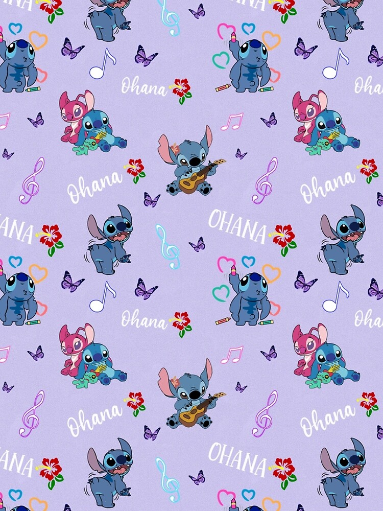 Stitch Ohana Leggings for Sale by ThompsonBeauty