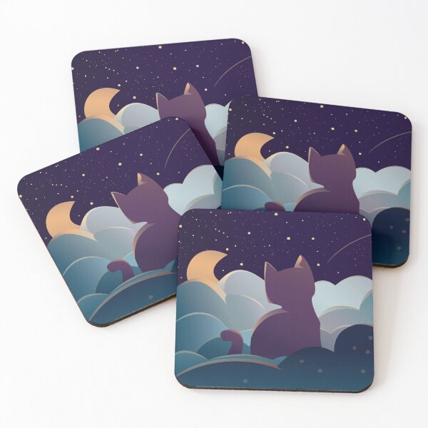 Item preview, Summer Night Cat  designed and sold by Evsie.