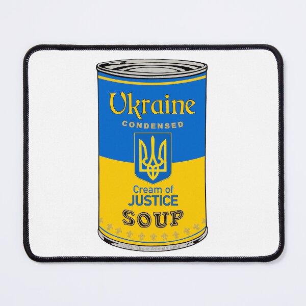 Item preview, UKRAINE SOUP Justice by Bruce Ashman Baker designed and sold by Bruce ALMIGHTY Baker.