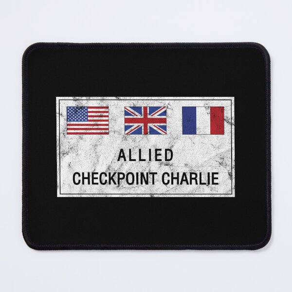 Item preview, Allied Checkpoint Charlie Sign designed and sold by twHistory.