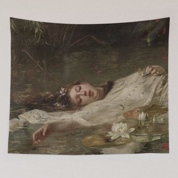 Item preview, Ophelia by Friedrich Wilhelm Theodor Renaissance Artwork designed and sold by Freshfroot.