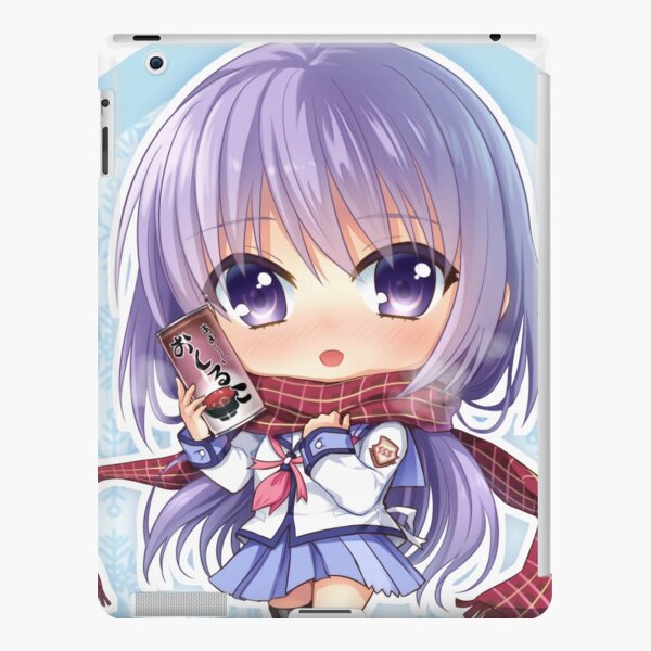 Yuri Nakamura Angel Beats Fanart Anime Waifu iPad Case & Skin for