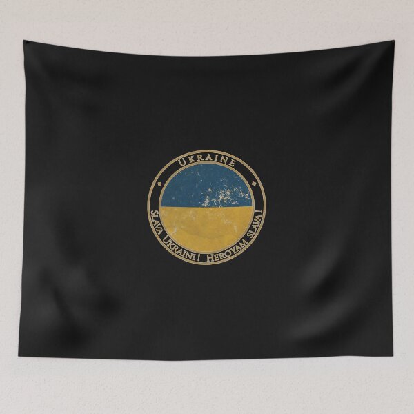 Item preview, Drapeau Ukraine Vintage designed and sold by AshleyConnelly.