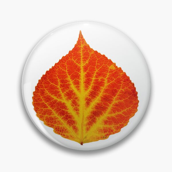 Item preview, Red & Yellow Aspen Leaf #10 All-Over designed and sold by GobaFineArts.