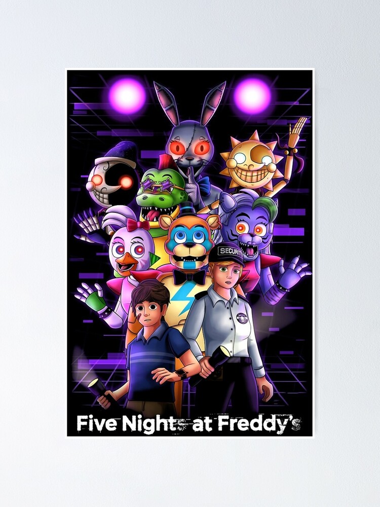 Five Nights at Freddy's: Security Breach - Group Wall Poster