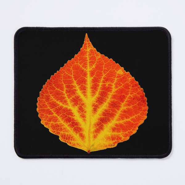 Item preview, Red & Yellow Aspen Leaf #10 designed and sold by GobaFineArts.