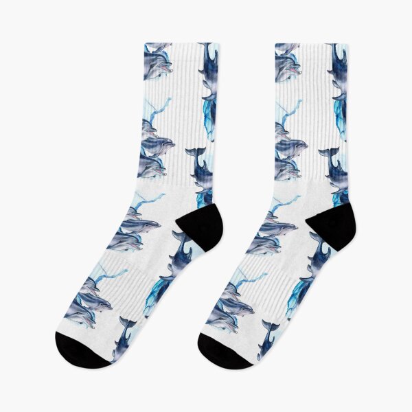 Item preview, Dolphins swimming Everybody Loves Dolphins and this is a Lovely Dolphin Design designed and sold by Abstractdiva.