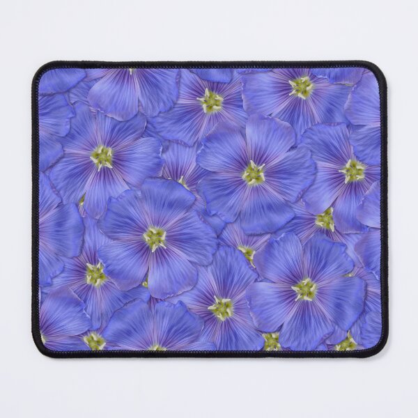 Item preview, Blue Flax Seamless Pattern designed and sold by GobaFineArts.