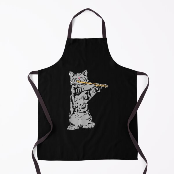 Item preview, Cat Playing Flute T-shirt Cool Musician Marching Band designed and sold by BrocknerCallan.
