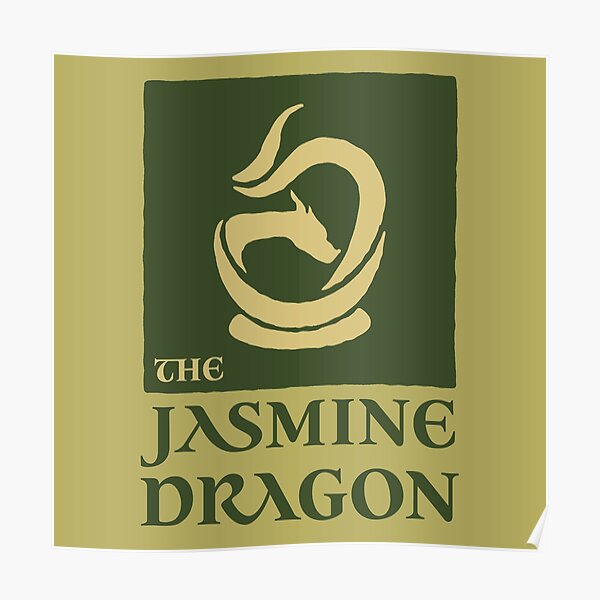 "The Jasmine Dragon Logo" Poster by NomancyDesign Redbubble