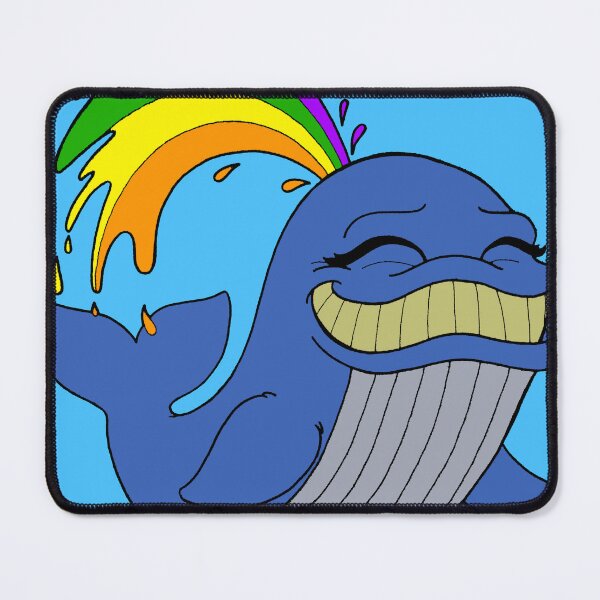 Item preview, Shootin' Rainbows Out Your Blowhole Blue Whale designed and sold by Danielle Gyles.