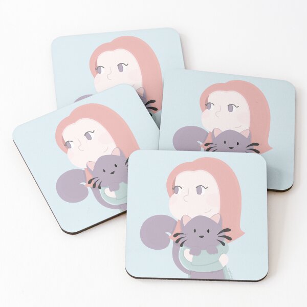 Item preview, Little lilac cat designed and sold by PenguinConfetti.
