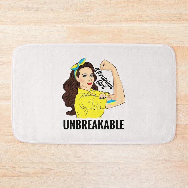 Aperçu de l'œuvre Drapeau ukrainien féminin ukrainien incassable créée et vendue par AshleyConnelly.