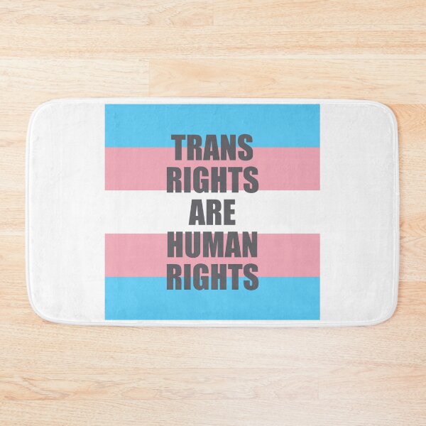 Item preview, Trans Rights Are Human Rights - Trans Flag - trans pride flag designed and sold by Inspirationmotivation.
