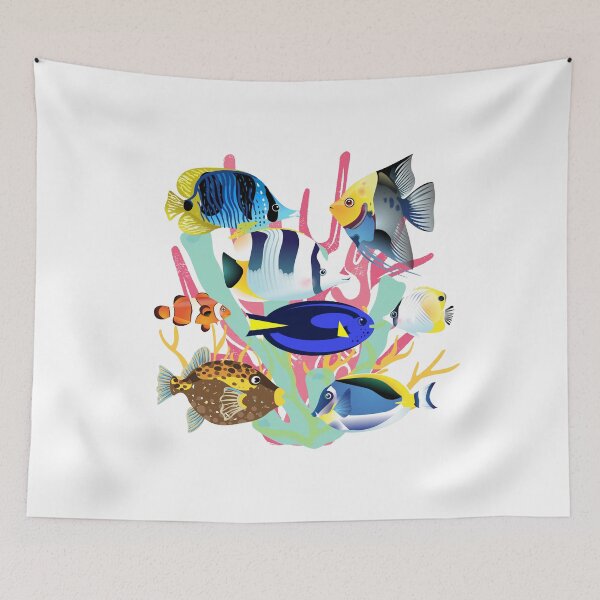 Item preview, Marine Fish  Reef aquarium popular Salt water Marine Fish  designed and sold by Abstractdiva.