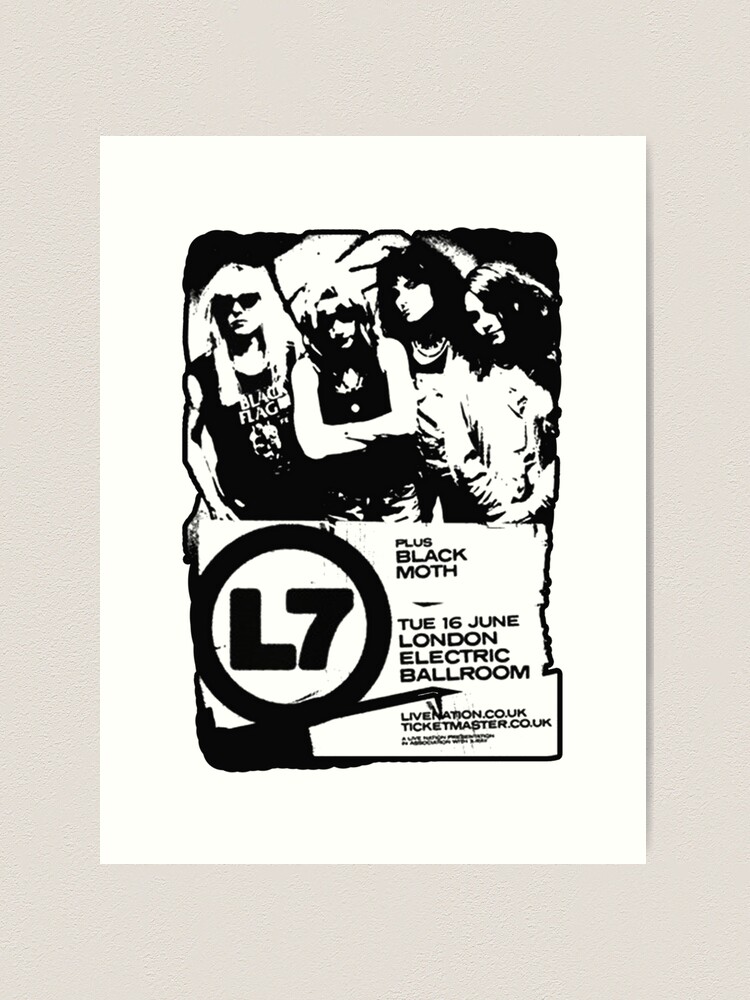 L7 Logo Art Print by BrenJobo