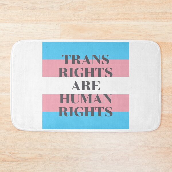 Item preview, Trans Rights Are Human Rights - Trans Flag designed and sold by Inspirationmotivation.