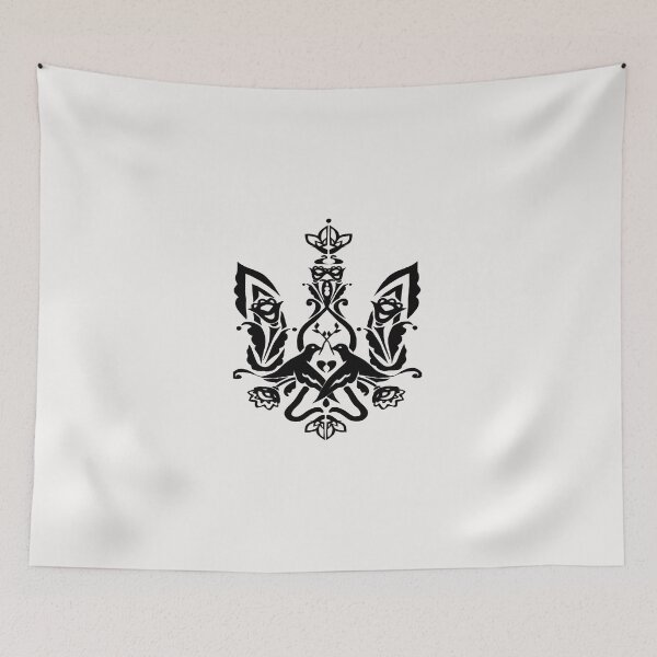 Aperçu de l'œuvre Drapeau ukrainien Emblème des armoiries ukrainiennes créée et vendue par AshleyConnelly.