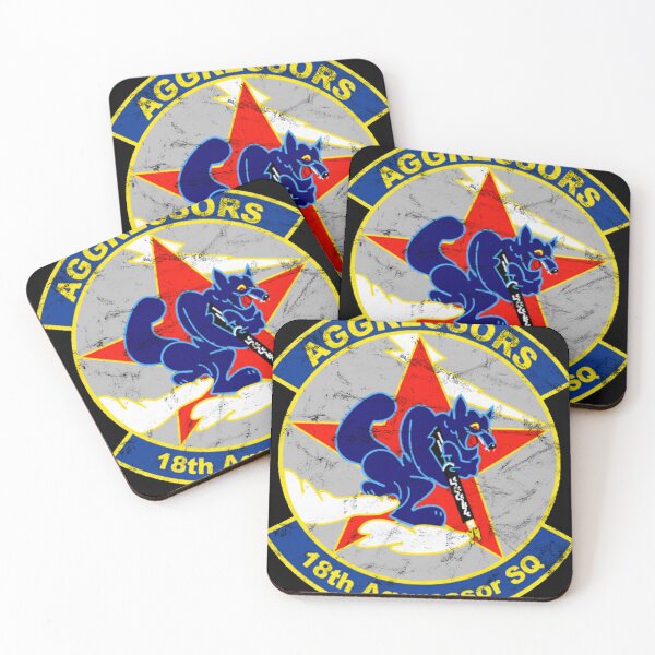 Item preview, 18th Aggressor Squadron Vintage Insignia designed and sold by Travolta2132.