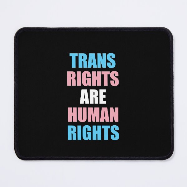Item preview, Trans Rights Are Human Rights - Trans Flag Colors designed and sold by Inspirationmotivation.