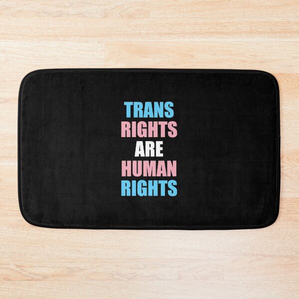 Item preview, Trans Rights Are Human Rights - Trans Flag Colors designed and sold by Inspirationmotivation.