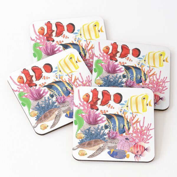 Item preview, Marine Life saltwater marine fish Lovely design for Marine fish lovers Scuba Divers  designed and sold by Abstractdiva.