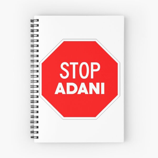 Item preview, Stop Adani - End Coal Mining in Australia designed and sold by VDKPatterns.