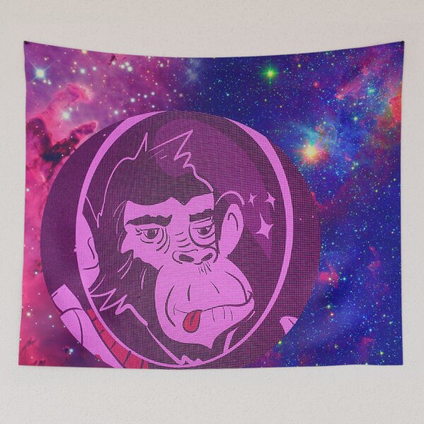 Item preview, MONKEY IN SPACE designed and sold by Swooncake Press.