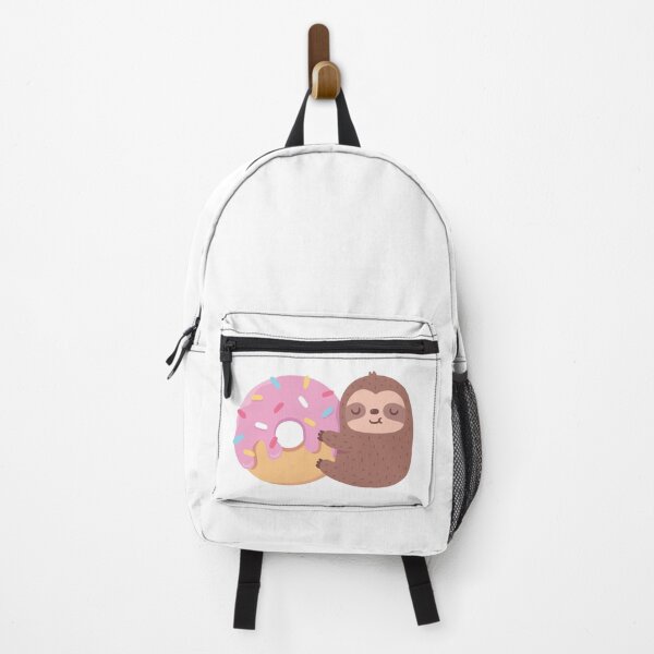 Item preview, Cute Little Sloth Hugging A Donut designed and sold by rustydoodle.