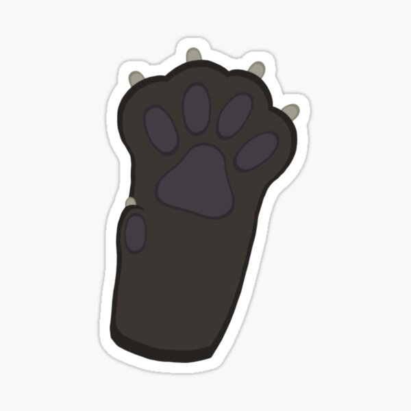 Item preview, Black cat paw dark beans designed and sold by XLiviia.