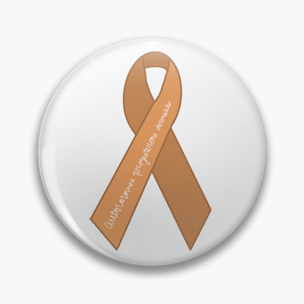 Item preview, Autoimmune Progesterone Dermatitis Awareness Ribbon  designed and sold by jenmishalecki.