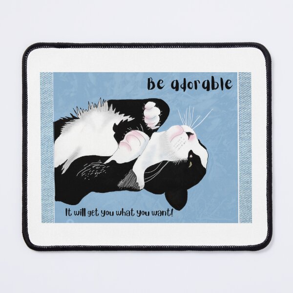 Item preview, Be adorable. Get what you want. designed and sold by cardsbymel.