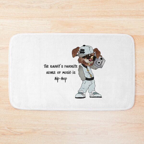 Item preview, The Rabbit’s Favorite Genre of Music is Hip-Hop designed and sold by Katie Matican.