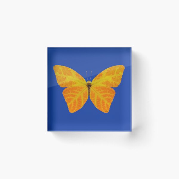Item preview, Aspen Leaf Butterfly 3 designed and sold by GobaFineArts.
