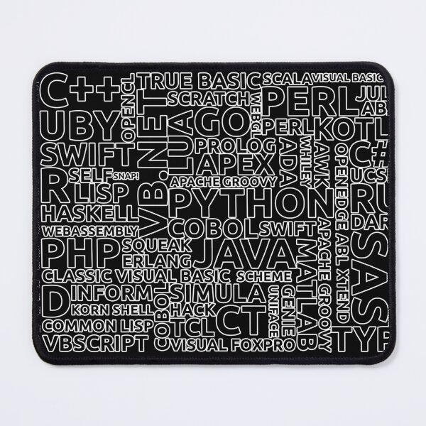 Item preview, Art with programming language names designed and sold by Telmo Nascimento.