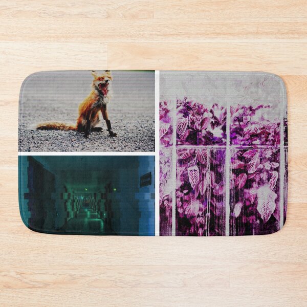 Item preview, Solarpunk Glitch Flowers and Fox Liminal designed and sold by BioDigital-Jazz.
