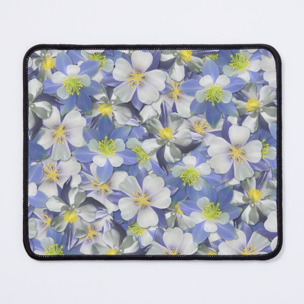 Item preview, Columbines Seamless Pattern designed and sold by GobaFineArts.