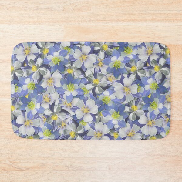 Item preview, Columbines Seamless Pattern designed and sold by GobaFineArts.