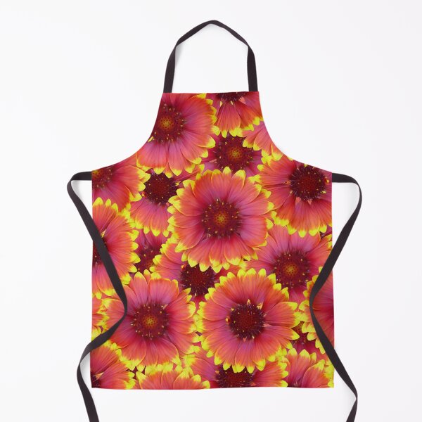 Item preview, Gaillardia Seamless Pattern designed and sold by GobaFineArts.